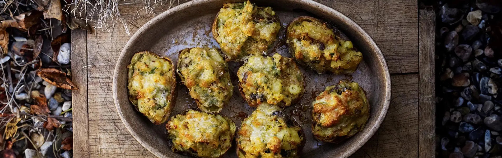 Celeriac Baked Potatoes