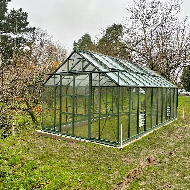 10x20 Premium Greenhouse Tuscan Olive