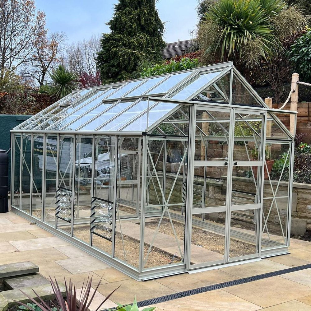 8x16 Premium Rhino Greenhouse Silver Sage