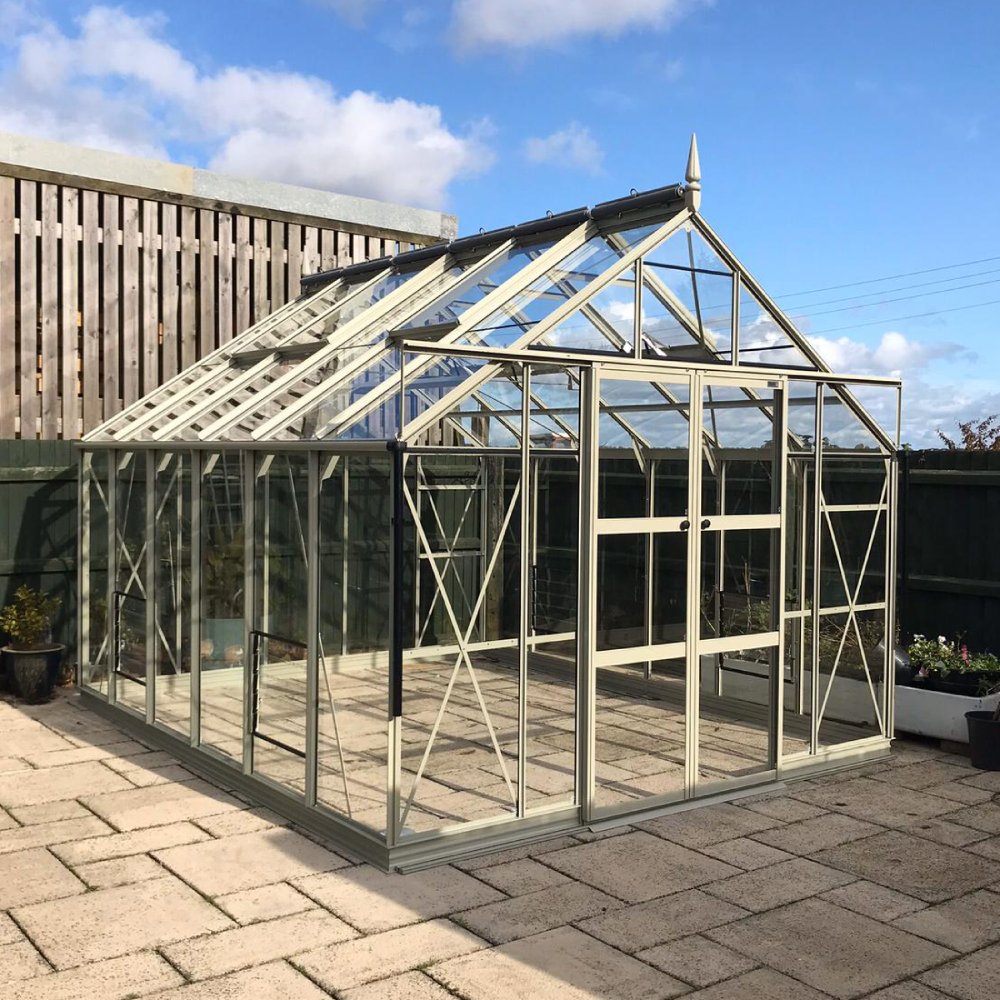 10x10 Rhino Premium Greenhouse silver sage