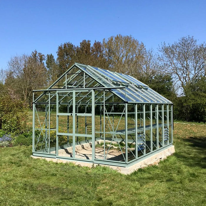 10x14 Rhino Premium Greenhouse Blue Grass