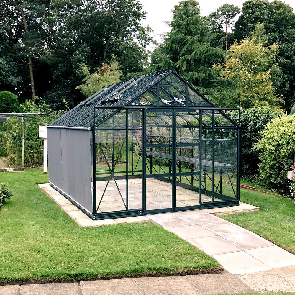 10x14 Rhino Premium Greenhouse midnight slate