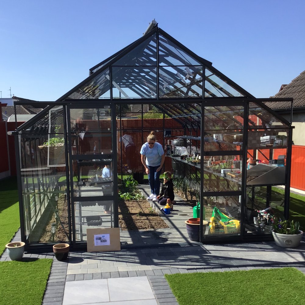 12x20 Premium Greenhouse customer image