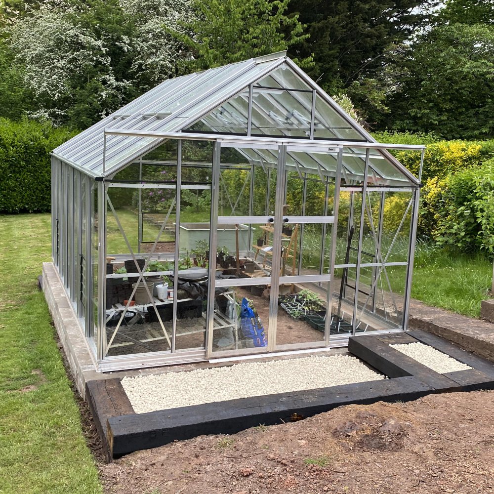 10x14 Rhino Premium Greenhouse customer image