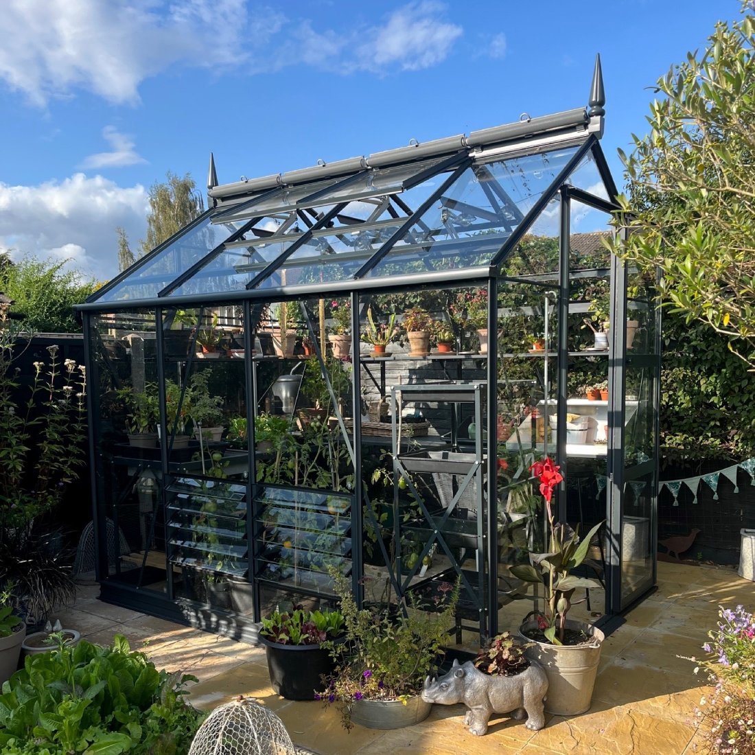 6x8 Premium Rhino Greenhouse 